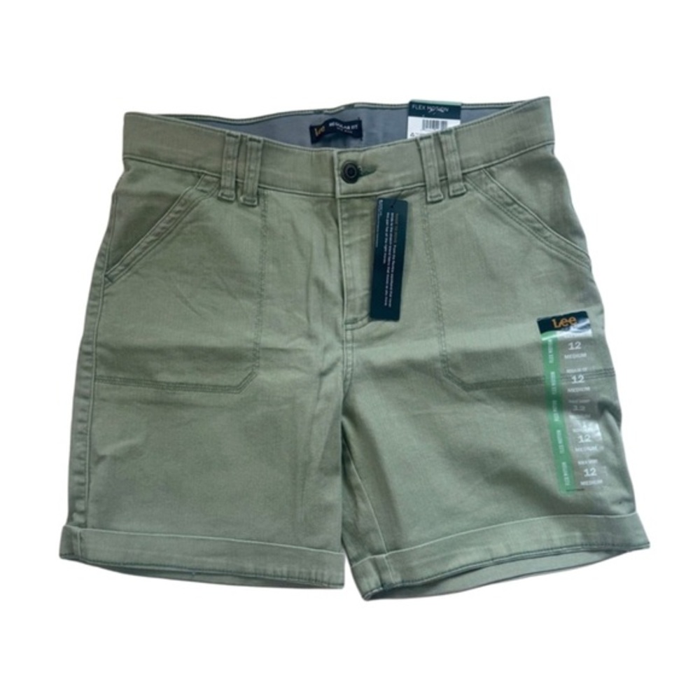 Lee Women's Olive Cargo Shorts